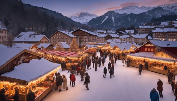 Comment profiter des marchés de Noël en Haute-Savoie